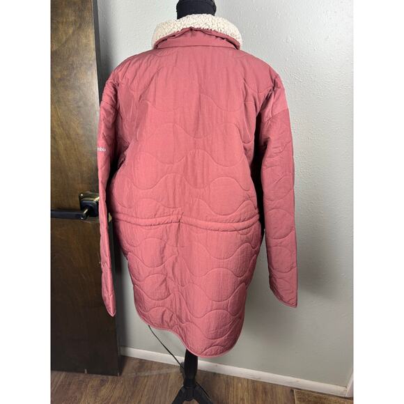 Columbia Women's Birchwood Quilted Jacket NWT BEETROOT SIZE XXL - Picture 6 of 10